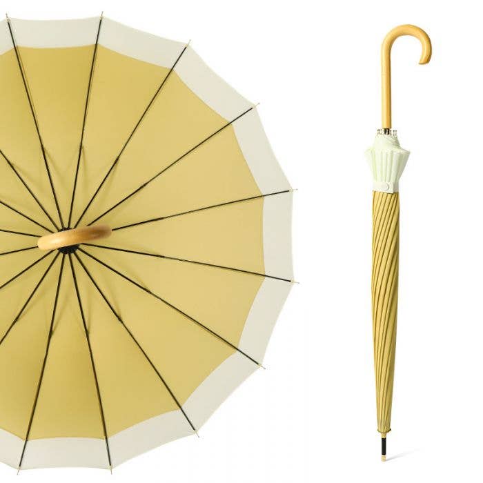 Two Tones Pastel Colour Umbrella 3468