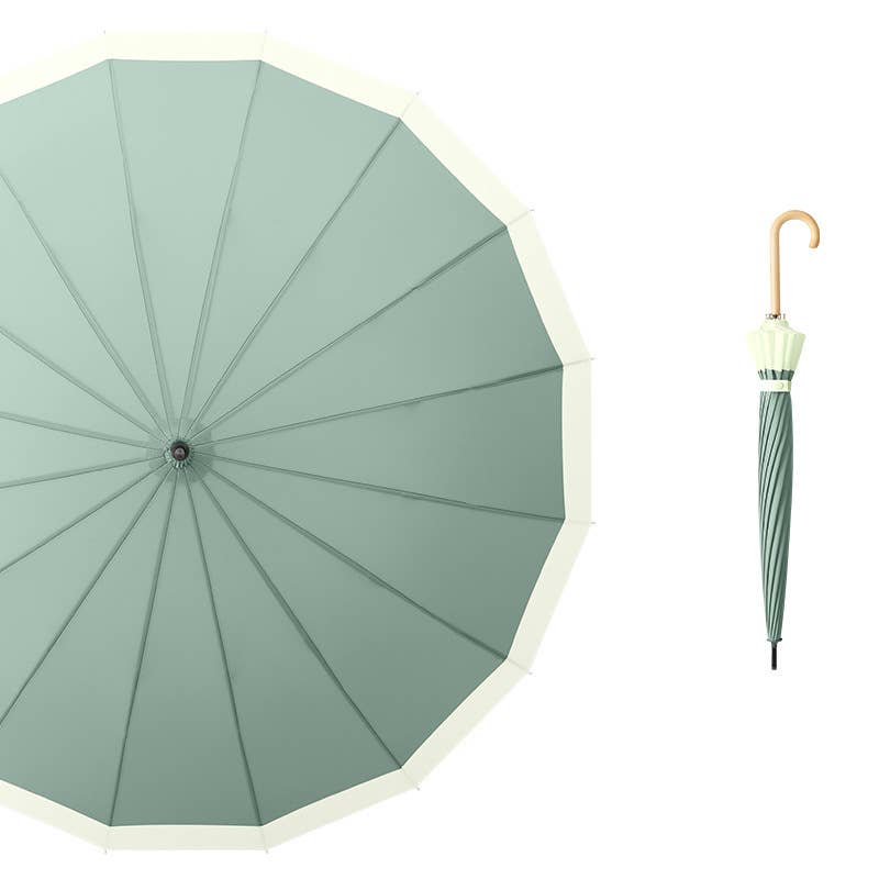 Two Tones Pastel Colour Umbrella 3468