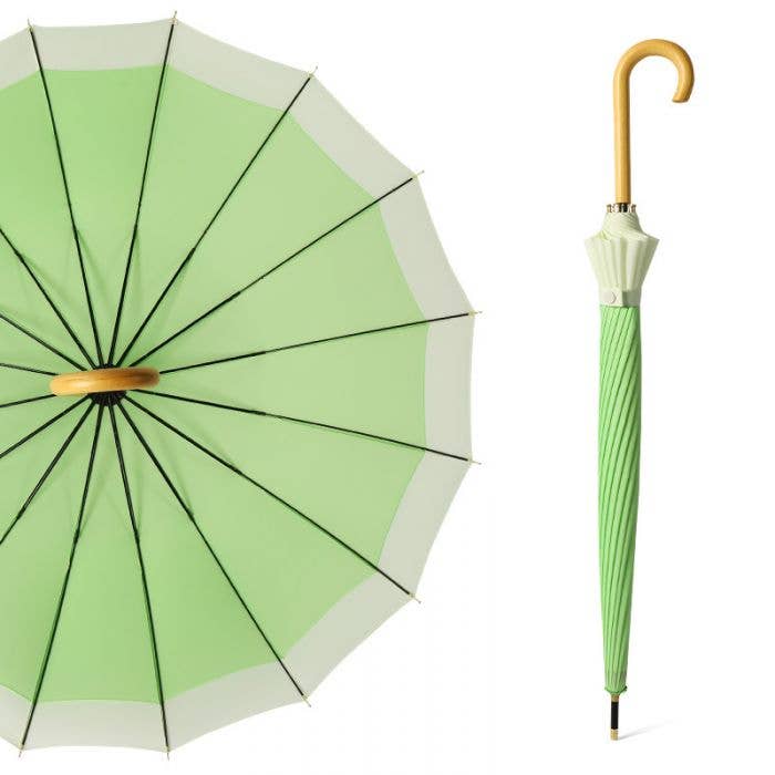 Two Tones Pastel Colour Umbrella 3468