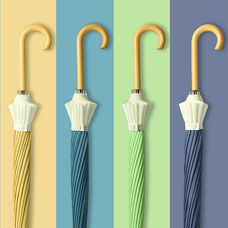 Two Tones Pastel Colour Umbrella 3468