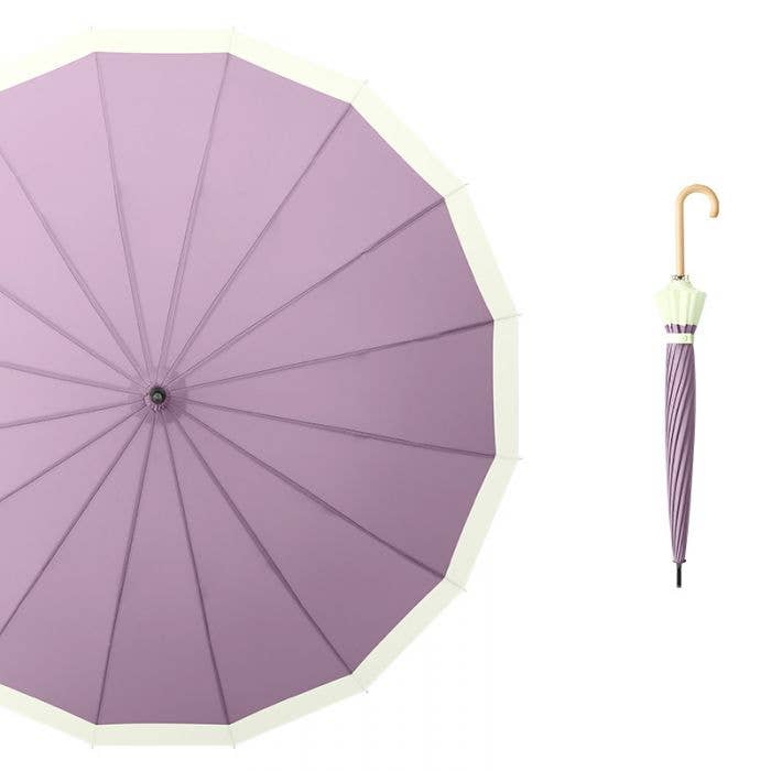 Two Tones Pastel Colour Umbrella 3468